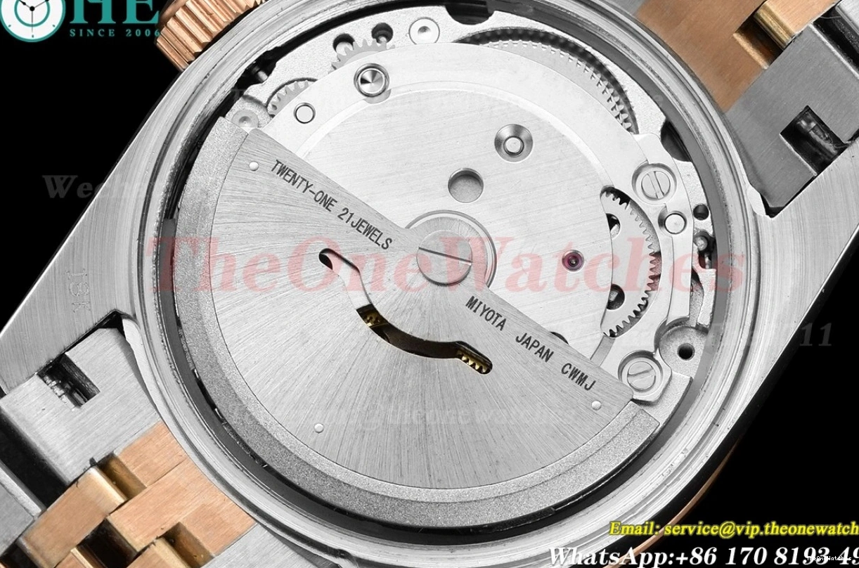 28mm Rmn MY8215 Datejust GDF RG SS Rose White 0311